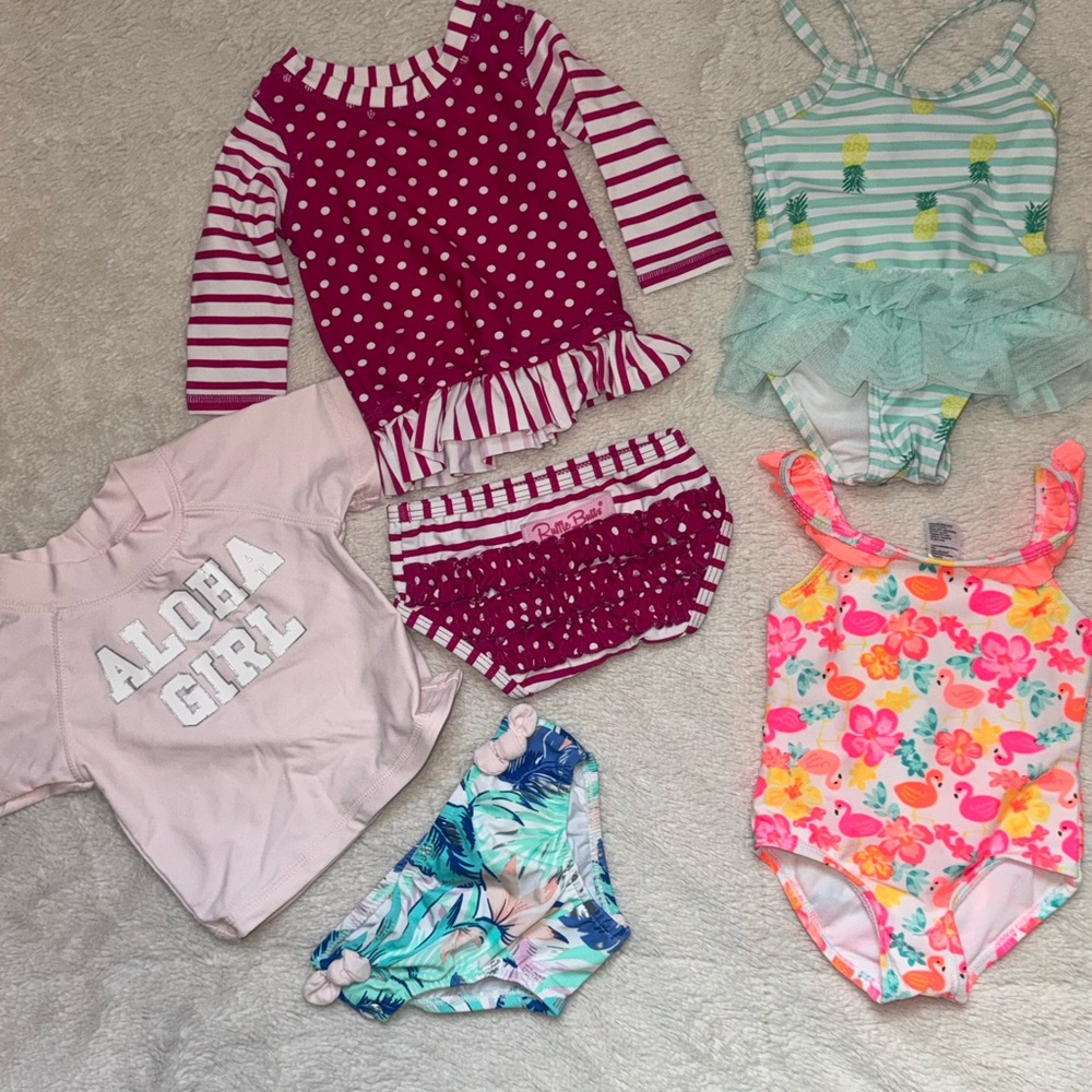 Colorful Kids' Swimsuit Collection